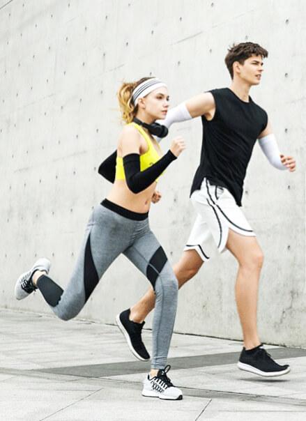 FUNFIT CoolFIT™ UV-Protective Arm Sleeves in Black