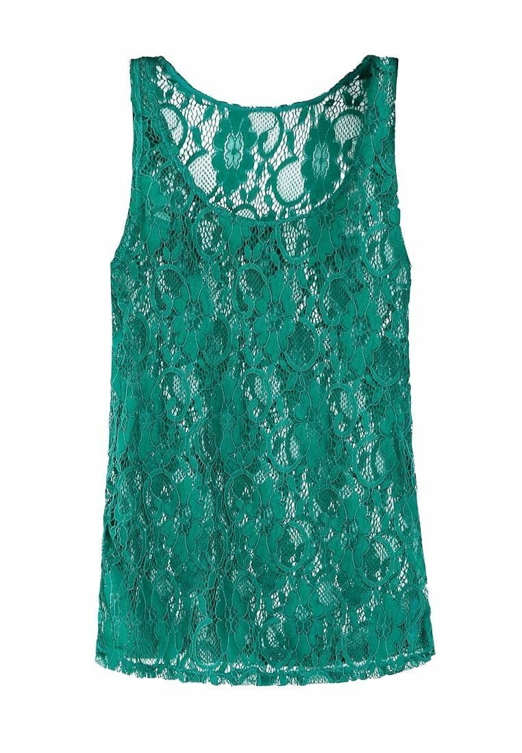 FUNFIT Openwork Tank Top (Jade Green) | S - 2XL